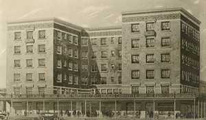 Hotel Lubbock, Lubbock, Texas old photo