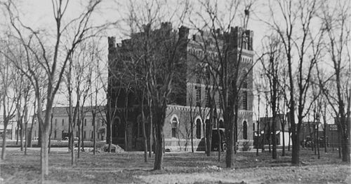 Lubbock County Jail, Lubbock, Texas old photo