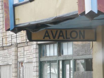 McLean, Texas - Avalon Theatre  sign