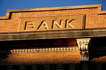 Memphis Texas bank architectural details