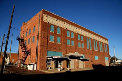 Memphis Texas old brick building