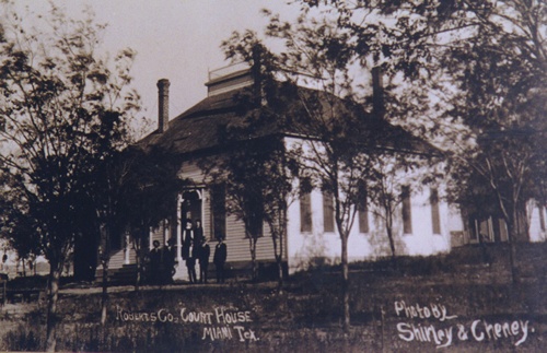 First Roberts County Courthouse, Miami, Texas