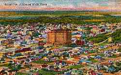 Mineral Wells Texas bird's-eye view