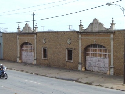 Baker Hotel garage, Mineral Wells Texas