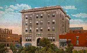 Crazy Water Hotel, Mineral Wells, Texas, post card