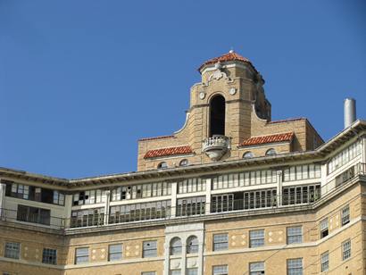 Baker Hotel top, Mineral Wells Texas