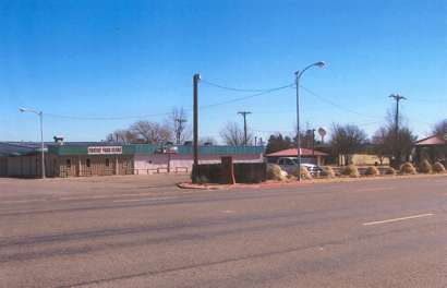 Olton Texas First  courthouse ground