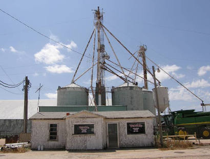 Olton Tx Cotton Gin Scale House and Mill