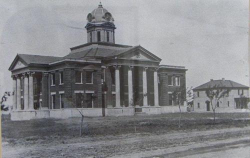 1909 Carson County courthouse, Panhandle, Texas 