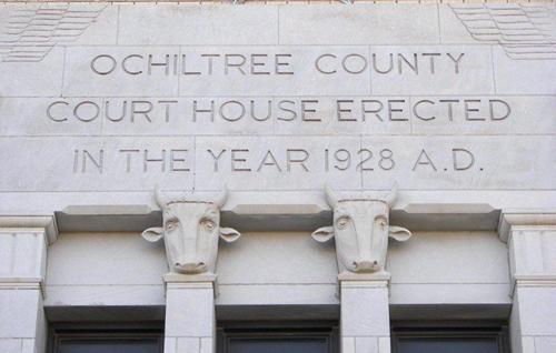 1928 Ochiltree County Courthouse dedication, Perryton Texas