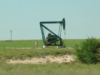 Pumpjack in Plains, Texas