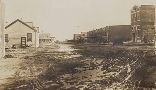 Ralls TX downtown 1917