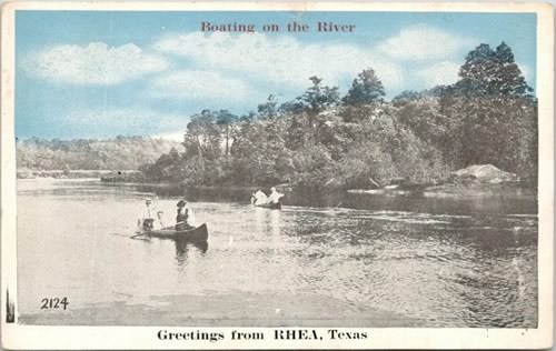 Rhea TX 1919 postcard