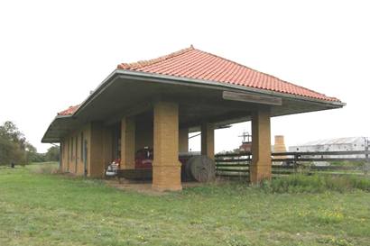 Roaring Springs Texas - Roaring Springs Depot 