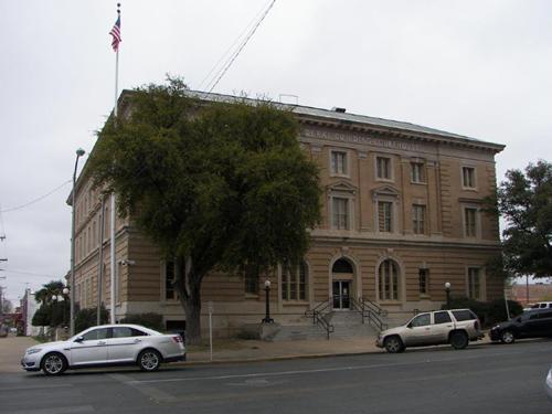 San Angelo TX -  The 1909 O. C. Fisher Federal Building and Courthous