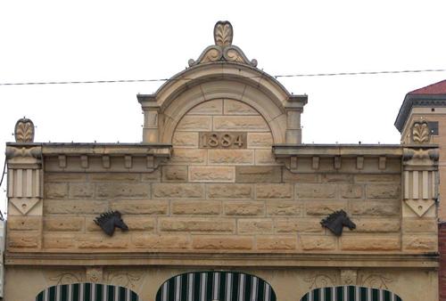 TX - San Angelo National Bank building Date detail on old building