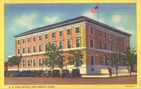 San Angelo TX - U.S. Post Office 