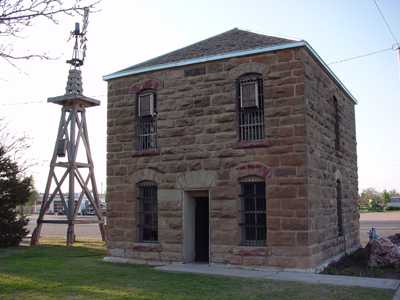 The old Briscoe County jail