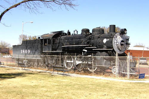 Slaton Tx - Train Display