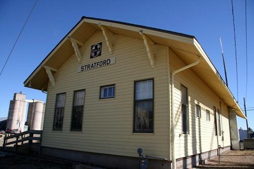 Stratford Texas depot , Sherman County  Museum