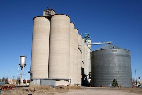 Stratford Texas Grain elevators  and water tower