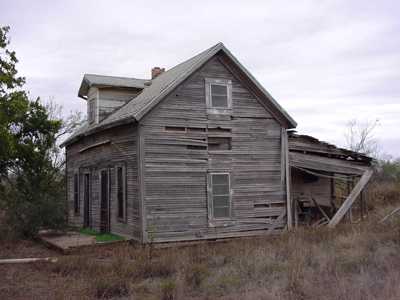 Swearingen, Texas old farm house