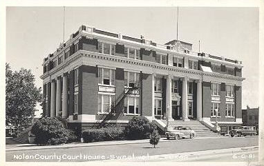 The 1917 Nolan County courthouse, Sweetwater, Texas