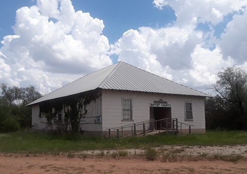 Stonewall County Swenson TX Old Baptist Church 