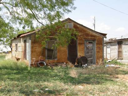 Sylvester Tx abandoned house