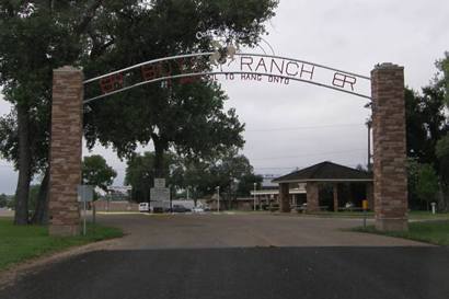 Tascosa TX - Cal Farleys Boys Ranch  welcome sign
