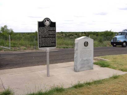 Tee Pee City Texas markers