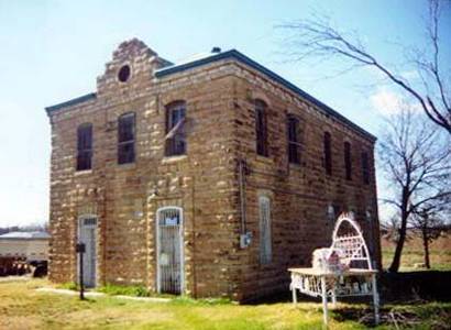 Former Throckmorton County jail, Throckmorton, Texas