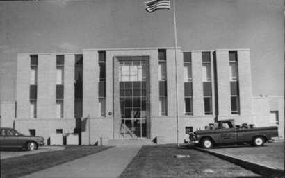 Swisher County Courthouse modernized in 1962, Tulia, Texas