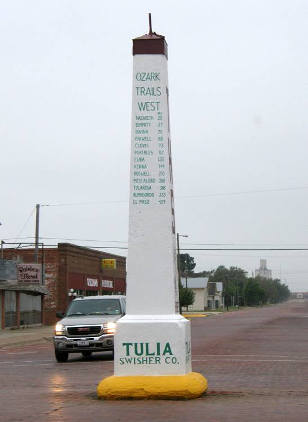 Tulia Tx - Street Marker