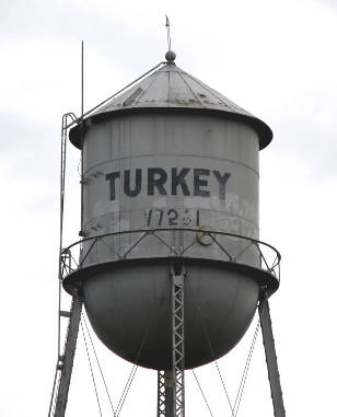Turkey Tx - Tin Man Water Tower