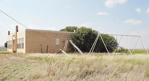 Wayside Texas school playground