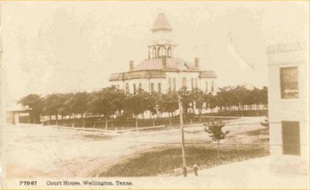 1893 Collingsworth County Courthouse , Wellington, Texas