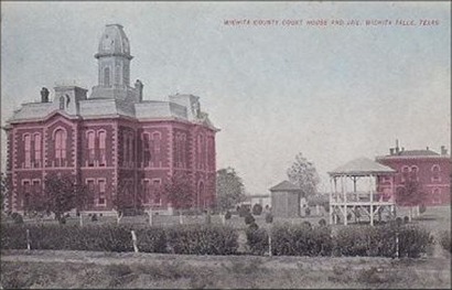 Wichita County Courthouse and courthouse ground, Texas