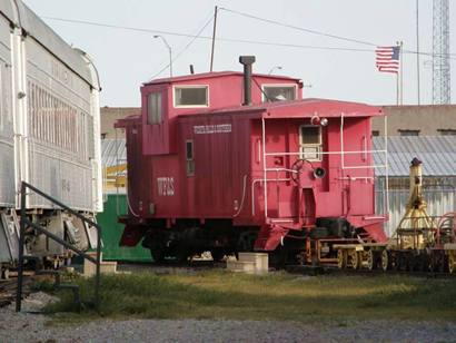 Wichita Falls Tx RailRoad Museum Caboose 