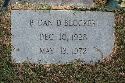 Dan Blocker Tombstone in Dekalb, Texas