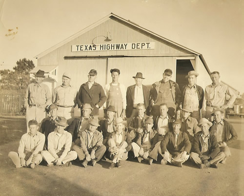 Rusk, Cherokee Co, Texas Highway Department, 1940
