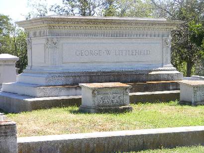 George W. Littlefield Grave, Austin, Texas