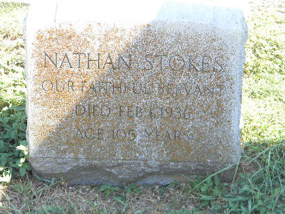 Nathan Stokes Grave, Austin TX