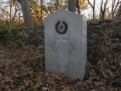 Leon County Tx - John Durst Centennial Marker