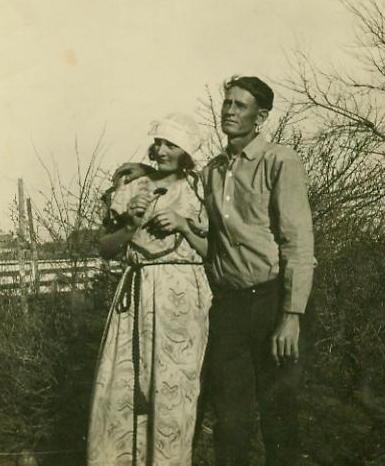 Childress Texas 1914 man and woman