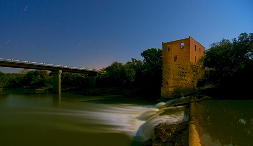 Eliasville TX Donnell Mill and Brazos River