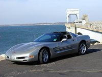 Mike Price and his Corvette