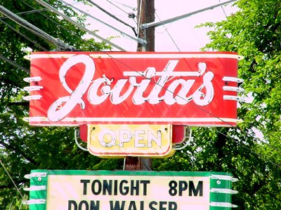 Austin TX,  Jovita's Old Neon Sign