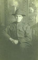 Sergeant Roy Chamberlain studio portrait