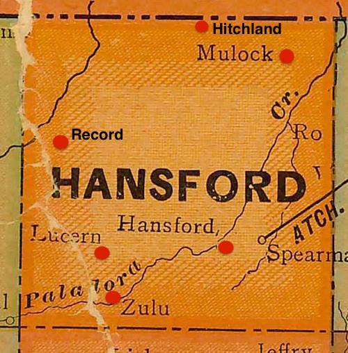 Hansford County Texas 1940s mp